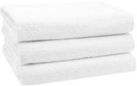 ZOLLNER Duscht&uuml;cher, Walkfrottier (3-St), 70 x 140 cm, 100% Baumwolle, vom