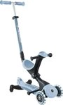 Globber Tretroller GO-UP DELUXE LIGHTS ECO 360, mit Leuchtrollen, Aufsitzrad mit