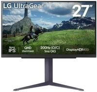 LG 27GS85Q-B LED-Monitor (2560 x 1440, 1 ms Reaktionszeit, 200 Hz, Nano IPS)