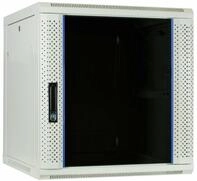 DSIT Wandgeh&auml;use 12 HE Serverschrank, Wandgeh&auml;use mit Glast&uuml;r, Wei&szlig; (BxTxH)...