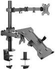 Goobay Wandhalterung goobay Monitorhalterung mit Laptop-Arm Flex, (f&uuml;r
