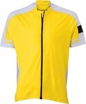 Daiber Radtrikot James & Nicholson JN 454 Herren Rad Shirt mit Zip