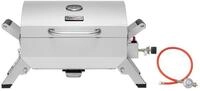 Royal Gourmet Gasgrill 3 kW Edelstahl Tragbarer Gasgrill, Compact Tischgrill f&uuml;r