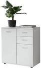 Wohnling Sideboard WL5.287 Kommode Anrichte Holz Wei&szlig; Flurschrank mit...