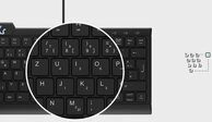 KEYSONIC 60950 USB-Tastatur