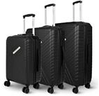 deluxe4home Kofferset Reisekoffer ABS-Hartschalenkoffer I Reisetasche Gep&auml;ck, 4
