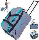 ELEPHANT Trolley Duffle Bag Travel Reisetrolley 55 cm Reisetasche, Weekender...