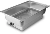 Mahlzeit Speisenw&auml;rmer Elektrischer Edelstahl Chafing Dish f&uuml;r GN 1/1, 9 Liter, bis
