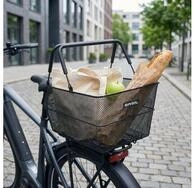 Basil Fahrradkorb Basil Cento S MIK - feinmaschiger Stahl-Hinterradkorb mit