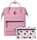 CABAIA Rucksack Bari (Set, 3-tlg., inkl. 2 auswechselbaren Vordertaschen),