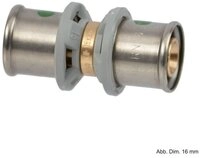 Viega Wasserrohr Viega Sanfix P-Kupplung, 20 mm
