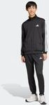 Trainingsanzug ADIDAS SPORTSWEAR "3-STREIFEN FRENCH TERRY", Herren, Gr. XXL, schwarz,
