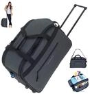 ELEPHANT Trolley Duffle Bag Travel Reisetrolley 55 cm Reisetasche, Weekender...