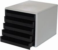 Metzger & Mendle Organizer Schubladenbox La Prima 5 Sch&uuml;be RC-Kunststoff