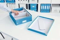 LEITZ Aufbewahrungsbox Organisationsbox Click & Store mittel blau