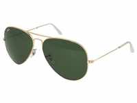 Ray-Ban Sonnenbrille Ray-Ban Aviator Large M RB3025 001 62 Gold Grey Green