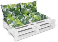 Amilian Stuhlkissen - Sitzkissen - Palettenkissen - 60x120cm + 2 x40x60cm, 3er Set -