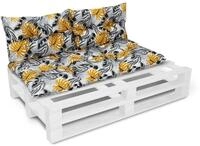Amilian Stuhlkissen - Bankauflage - Gartenbankauflage - 60x120cm + 2 x 40x60cm, 3er