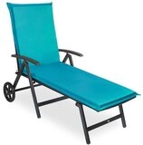 sunnypillow Liegenauflage 190 x 60 cm, 1 St&uuml;ck Blau