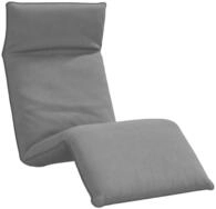 vidaXL Gartenliege Sonnenliege Klappbar Grau 175x54x8,5 cm Oxford-Gewebe, 1 St.