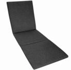 Herlag Liegenauflage Sunny, Gartenliege 200x60 cm, wetterfest, waschbar,