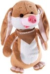 Heunec&reg; Kuscheltier Kuscheltier Schweinehund hellbraun/rosa 24 cm