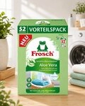FROSCH Frosch sensitiv Waschpulver Aloe Vera 3,43kg - Hohe Waschkraft (1er Pa