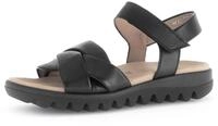 Gabor Riemchensandale, Sommerschuh, Keilsandalette, Bequemschuh mit Klettverschluss