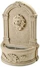 MARELIDA Gartenbrunnen Brunnen mit L&ouml;wenkopf Wandbrunnen Standbrunnen Zierbrunnen