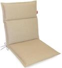 Herlag Polsterauflage Bea, (1 St), Gartenstuhlauflage Niedriglehner Wasserabweisend
