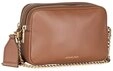 MICHAEL KORS Rucksack Bryant Medium Double Zip Chain Camera Pebble braun