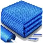 tillvex Pool-Abdeckplane tillvex Solar-Poolfolie 400&mu; (Packung) blau 427 cm x 427 cm