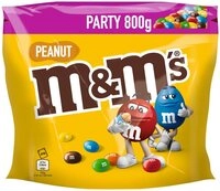 Mars GmbH S&uuml;&szlig;igkeit M&M'S Peanut 800g