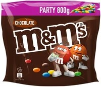 Mars GmbH S&uuml;&szlig;igkeit M&M&acute;S Chocolate 800g