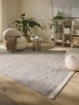 benuta Wollteppich Rocco, rechteckig, H&ouml;he: 5 mm, Teppich Wohnzimmer,...