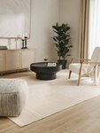 benuta Wollteppich Rocco, rechteckig, H&ouml;he: 5 mm, Teppich Wohnzimmer, Schlafzimmer,