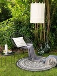 benuta Outdoorteppich Metro, rund, H&ouml;he: 6 mm, In- & Outdoorteppich, Robust...