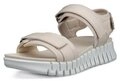 Ecco ECCO GRUUV SOL W Sandalette, Plateau, Sommerschuh, Sandalette mit praktischem