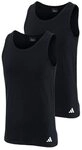 adidas Sportswear Tanktop Active Flex Cotton (2er Pack) Baumwoll-Mix, elastisch,