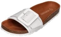 VERBENAS Verbenas 3304020014 Reiko Ecobrush - Damen Schuhe Pantoletten - Blanco