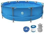 Avenli Framepool Frame Plus Pool Set 366 x 76 cm, Aufstellpool (Stahlrahmenpool