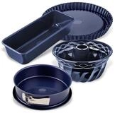 Dr. Oetker K&uuml;chenhelfer Back-Set Backformen-Set "Back-Liebe Emaille", 4-teilig
