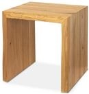 holz4home&reg; Sitzbank Massivholzbank Eiche mit Baumkante I Echtholz Holzbank ohne