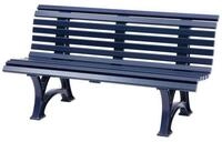 PROREGAL&reg; Gartenbank JAMAIKA aus Kunststoff Parkbank Sitzbank Garten Balkon...