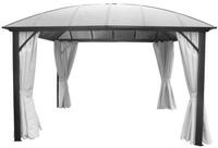 Leco Pavillon &Uuml;berdachung Stegplatten Kuppeldachpavillon Luxus 3,65x3,65 m -...