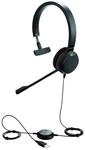 Jabra Headset, USB-C/A, Mono, Microsoft Teams-zertifiziert 5393-823-369...