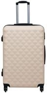 vidaXL Hartschalen-Trolley, Hartschalenkoffer Golden ABS