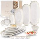 S&Auml;NGER Geschirr-Set Korfu Geschirrset (12, 16, 24, 36 Teile) (11-tlg), 6...