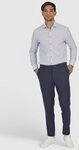HECHTER PARIS Anzughose (1-tlg) Hochwertige Wollmischung mit Stretch-Anteil
