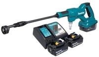 Makita Hochdruckreiniger DHW 180 RT 18 V 24 bar + 2x Akku 5,0 Ah + Ladeger&auml;t